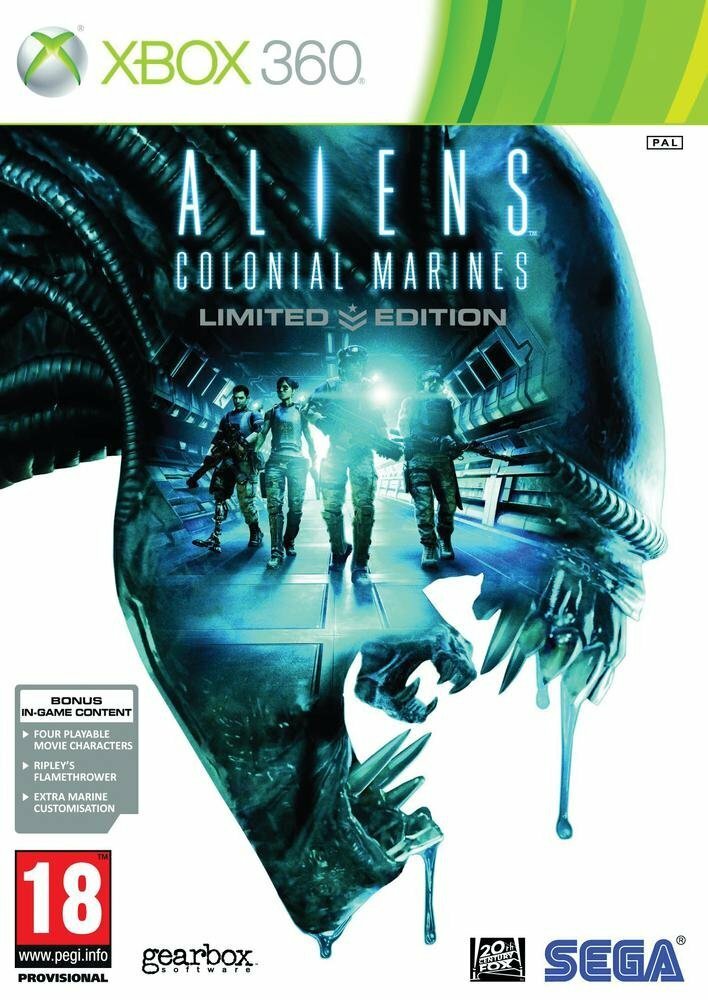 Игра Aliens: Colonial Marines (Расширенное издание) (Xbox 360) (eng)