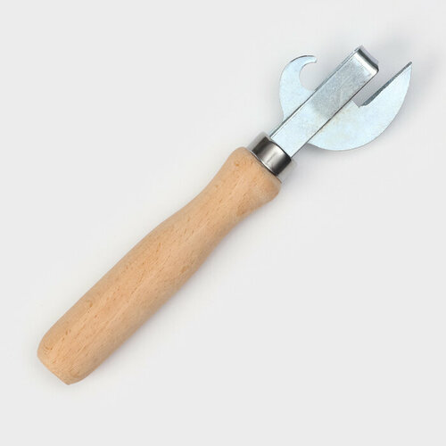 Открывалка не клепаная 174 см цинк с деревянной ручкой из бука 433₽