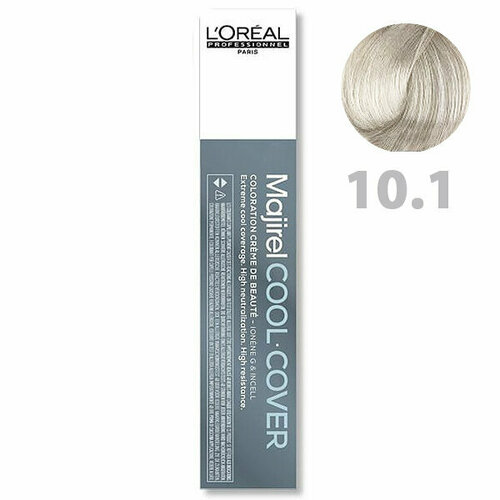 Краска для волос L'Oréal Professionnel Majirel Cool Cover 10.1 (очень светлый блонд пепельный)