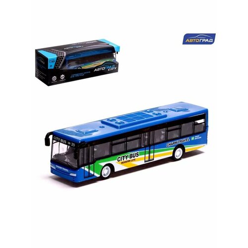 Автобус металлический Междугородний инерционный Машинка 917₽