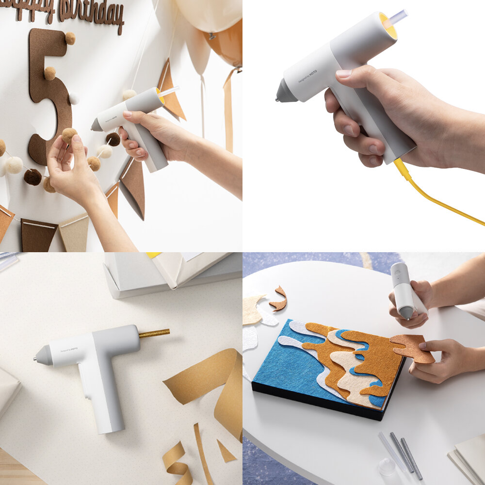 Клеевые Пистолеты Аккумуляторные Клеевой пистолет HOTO EasyFlow Hot Glue Gun