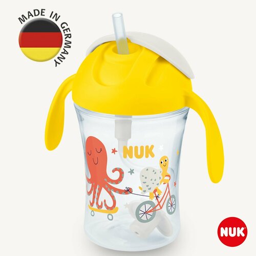 NUK EVOLUTION Поильник MOTION CUP 230 мл желтый 2509₽