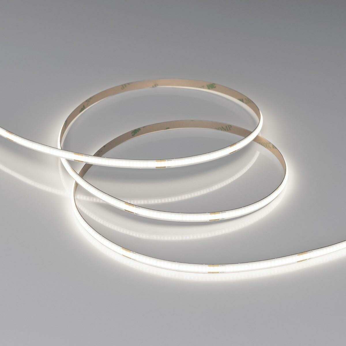 Arlight Светодиодная лента Arlight 6W/m 480LED/m CSPSMD холодный белый 4M COB-X480-6mm 24V White6000 039052 — фото 1
