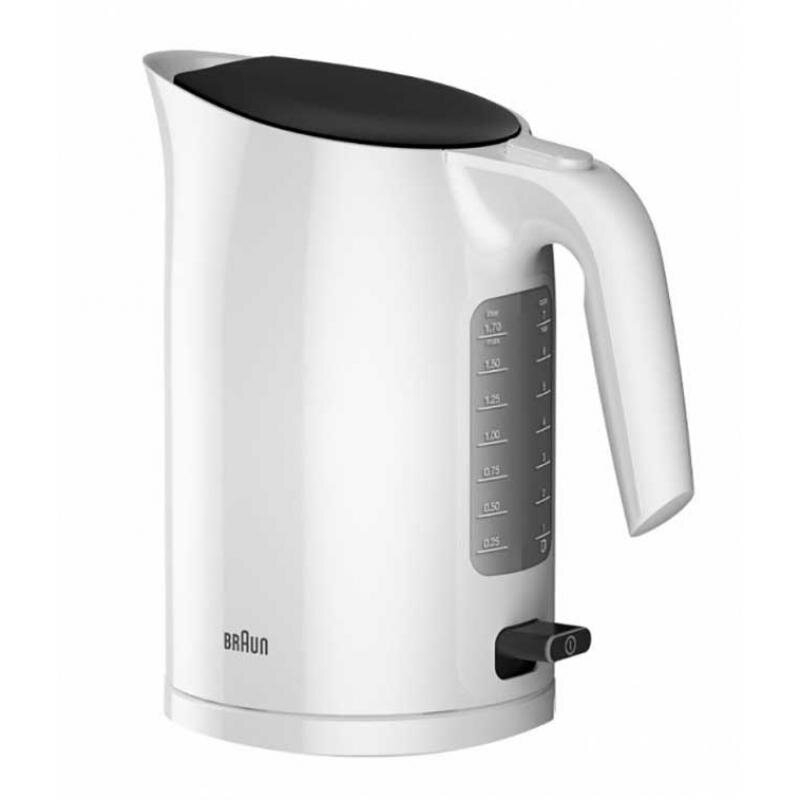 Чайник электрический Braun WK3100WH 1.7л. 2200Вт белый (корпус: пластик)