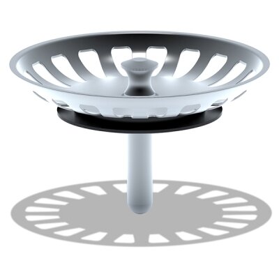 Решетка АНИпласт M305 внутренняя для выпуска d115 мм глубиной 40 мм