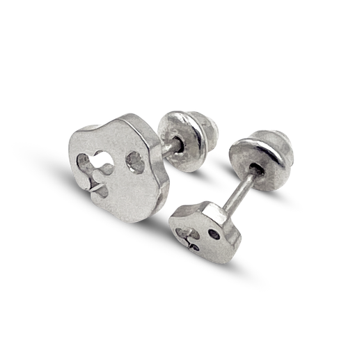 Комплект серег solutions, размер 60 мм, серебристый