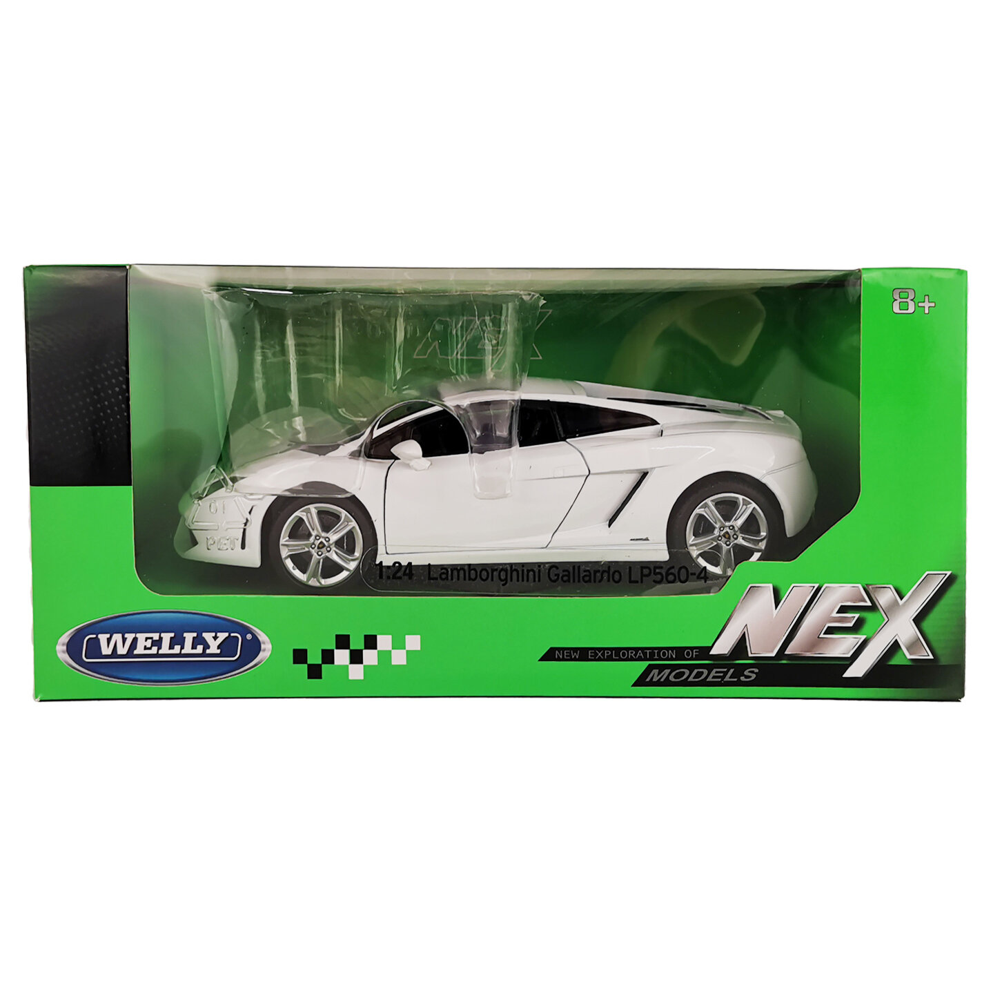 Машинка Welly 1:24 Lamborghini Urus желтый - фото №4