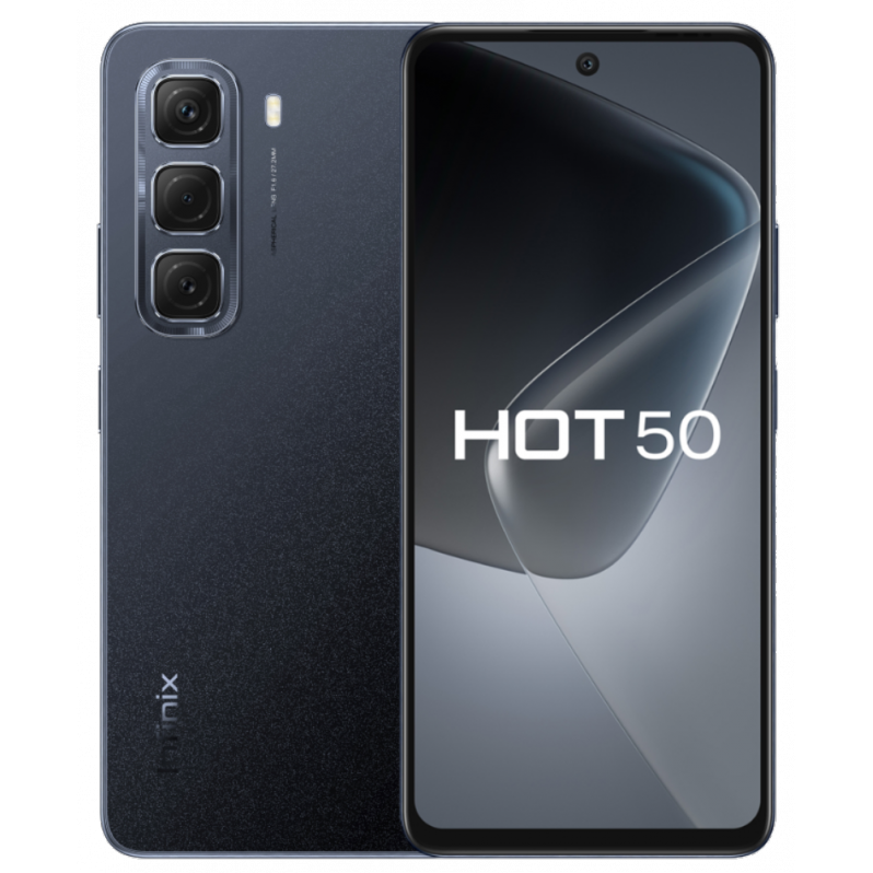 Infinix Hot 50 RU 8/256Гб Гладкий Чёрный