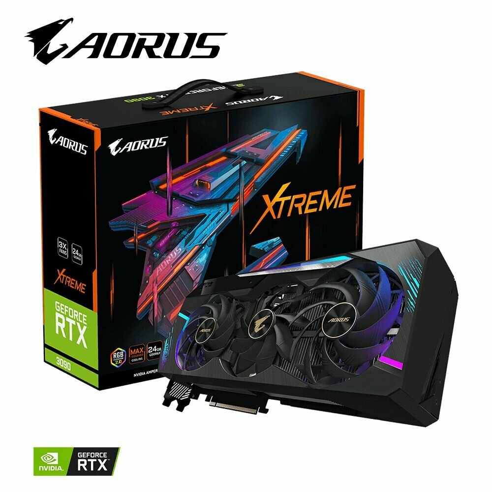 GIGABYTE GeForce RTX 3090 24 ГБ (RTX 3090 AORUS XTREME GDDR6X)