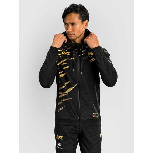фото Толстовка спортивная venum, размер xxl, , black/gold