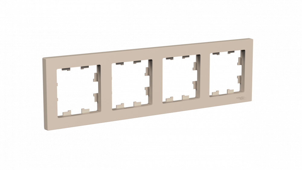 ATN001204 ATLASDESIGN 4-постовая рамка, универсальная, песочный