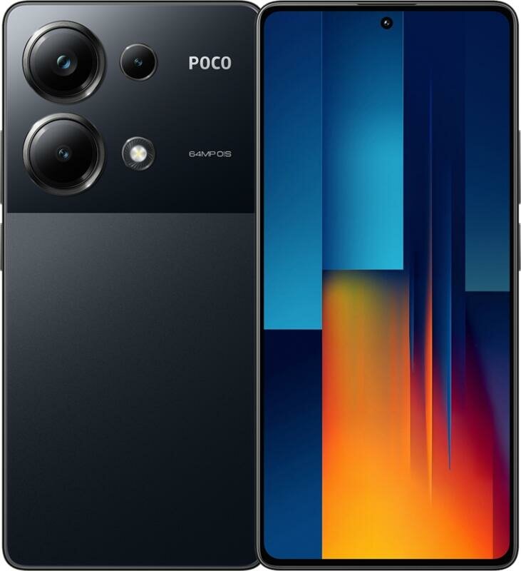 Смартфон Xiaomi POCO M6 Pro, 12/512Gb Global, Dual nano SIM, Черный