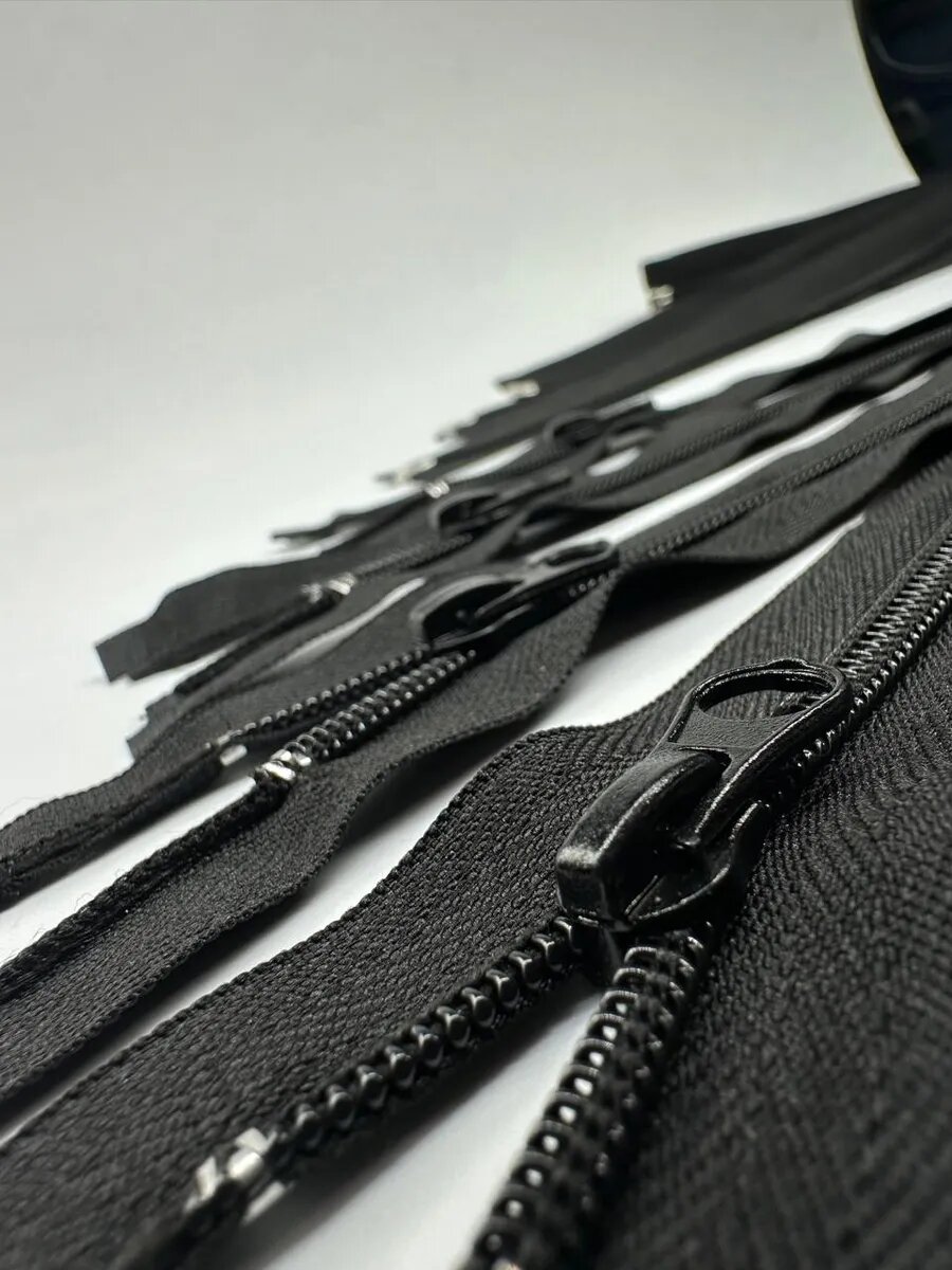 Молния спираль разъёмная №5 45 см 5шт — фото 1