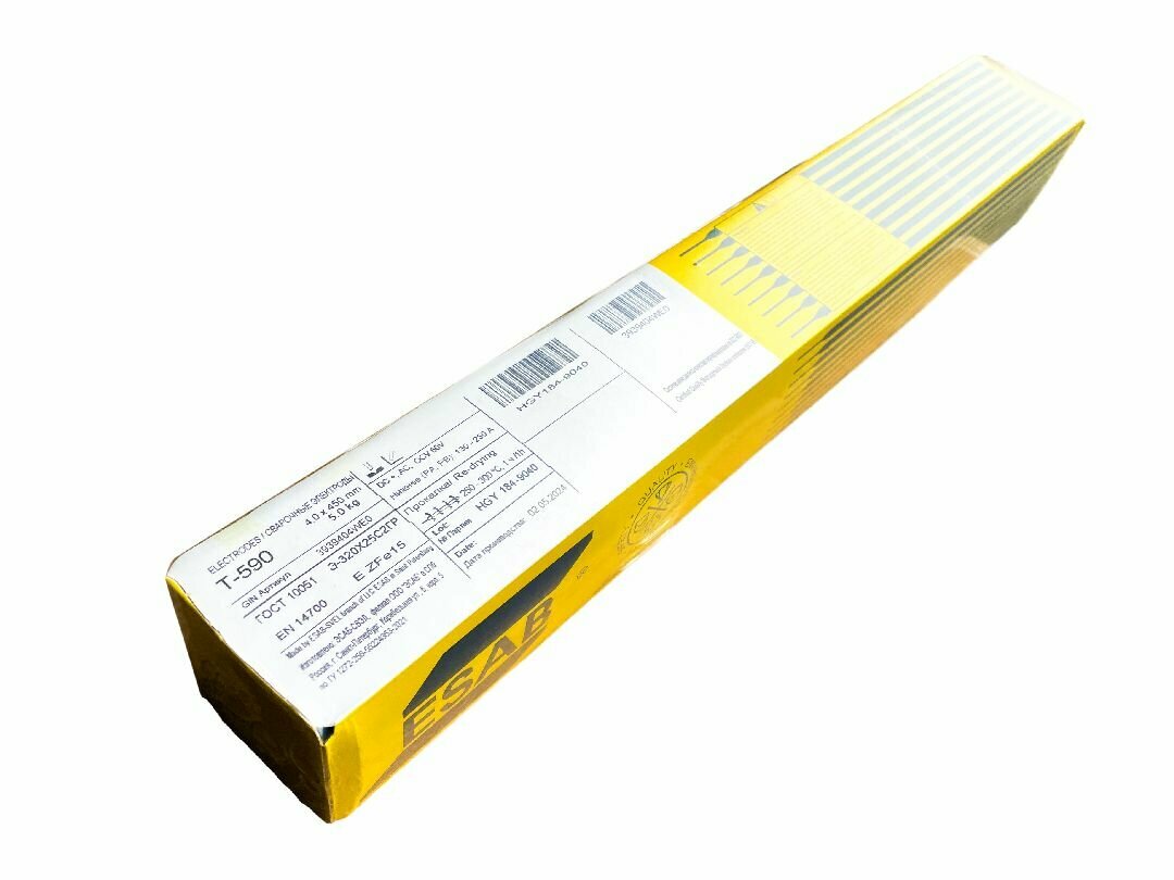 Электроды ESAB Т-590 ф 40 мм х 450 мм (50кг)