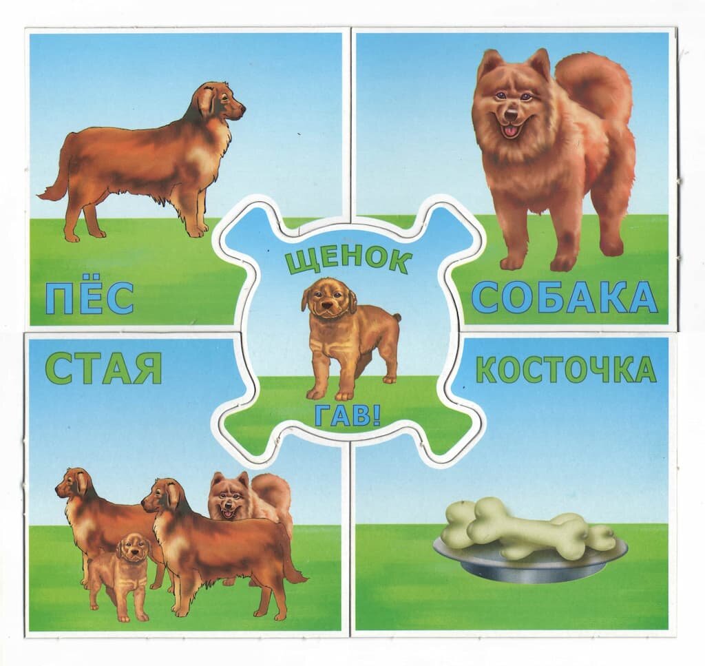 Развивающая игра "Большие и маленькие 1" — фото 1