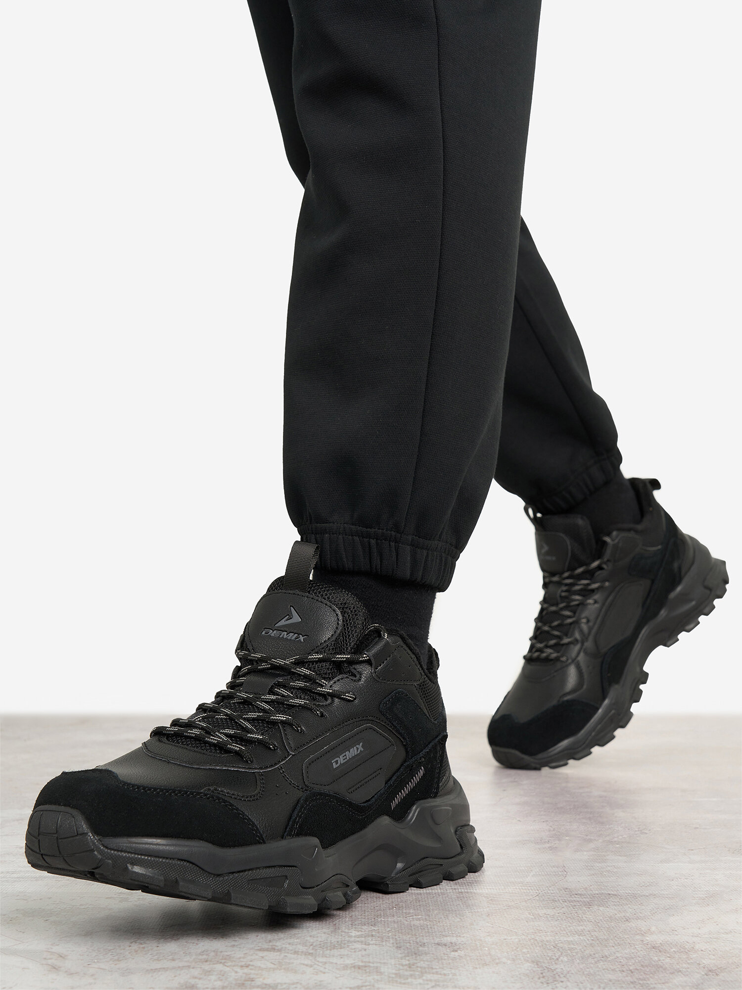 Кроссовки Demix TRAILISH MID M, размер 45, черный