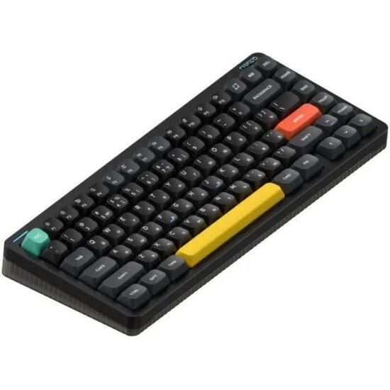 Клавиатура Nuphy QMK Halo75 беспроводная V2 Obsidian Black, RGB, Hot Swap, Lemon Switch