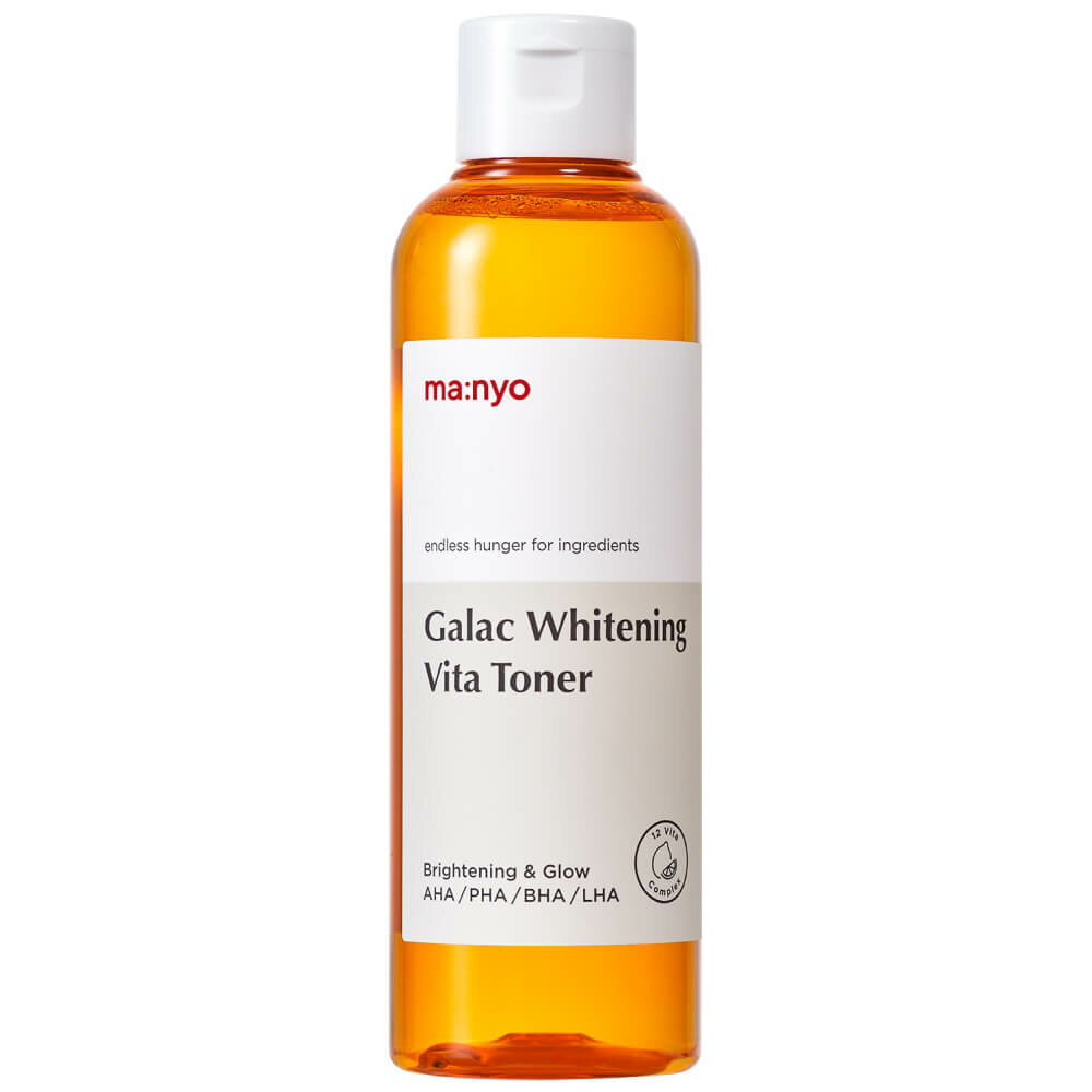 Manyo Factory Galac Whitening Vita Toner Мультивитаминный тонер для тусклой и уставшей кожи, 210 мл