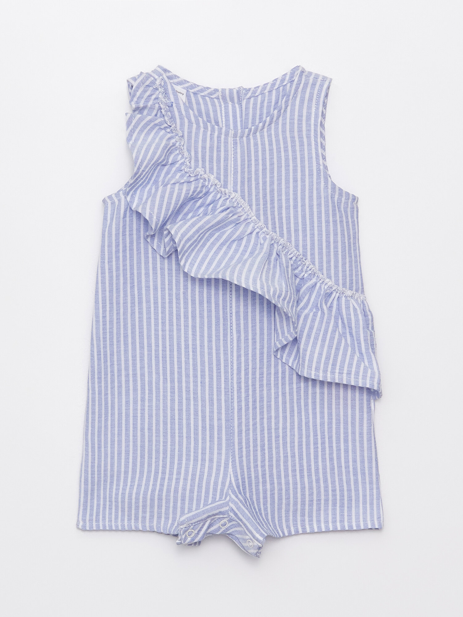 Комбинезон LC Waikiki открытая стопа размер 3-6 мес голубой