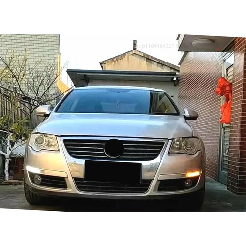 Для volkswagen passat b6 R36 VW b6 вариант 2007-2011 светодиодный последовательный указатель поворота + дневные ходовые огни drl дальние огни, Battery in trunk