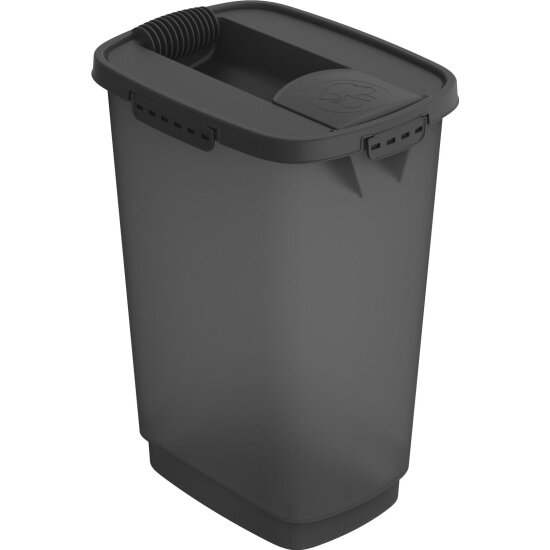 Контейнер для корма Rotho CODY большой герметичный с дозатором антрацит 50 л.