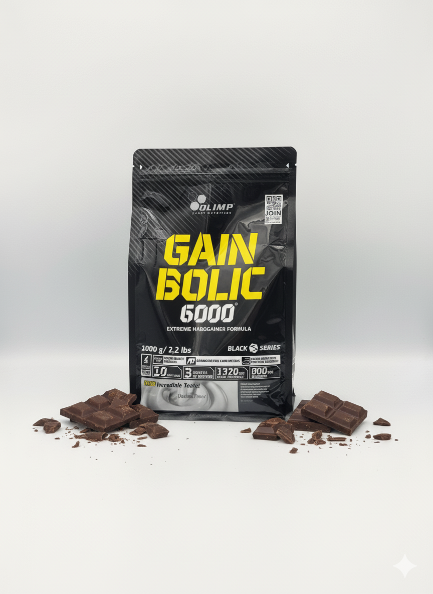 Гейнер Olimp GAIN BOLIC, для набора массы, 1 кг, шоколадный вкус