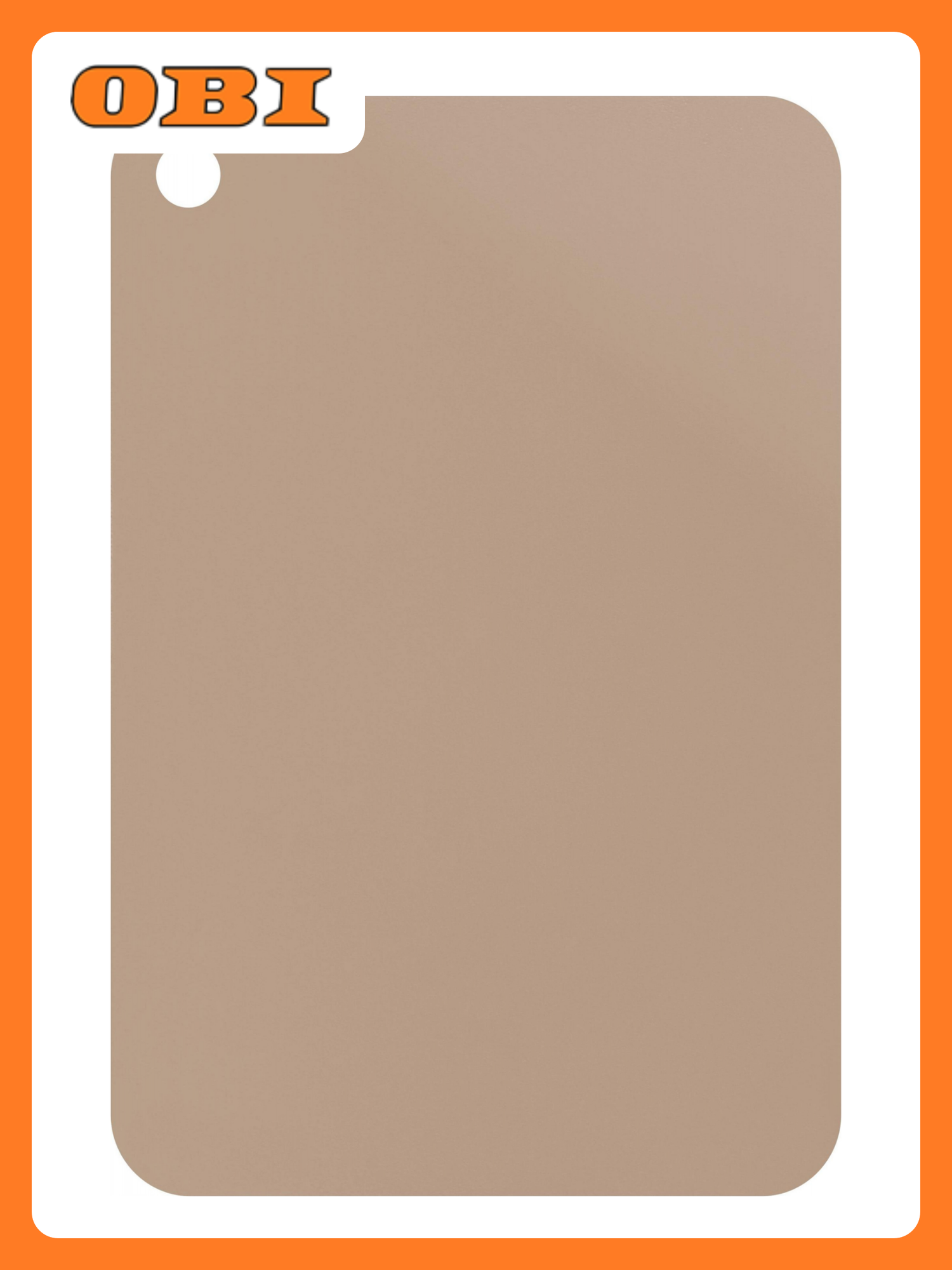 Доска разделочная HELSINKI прямоугольная гибкая L 350х250х2 мм шоколадный мокко