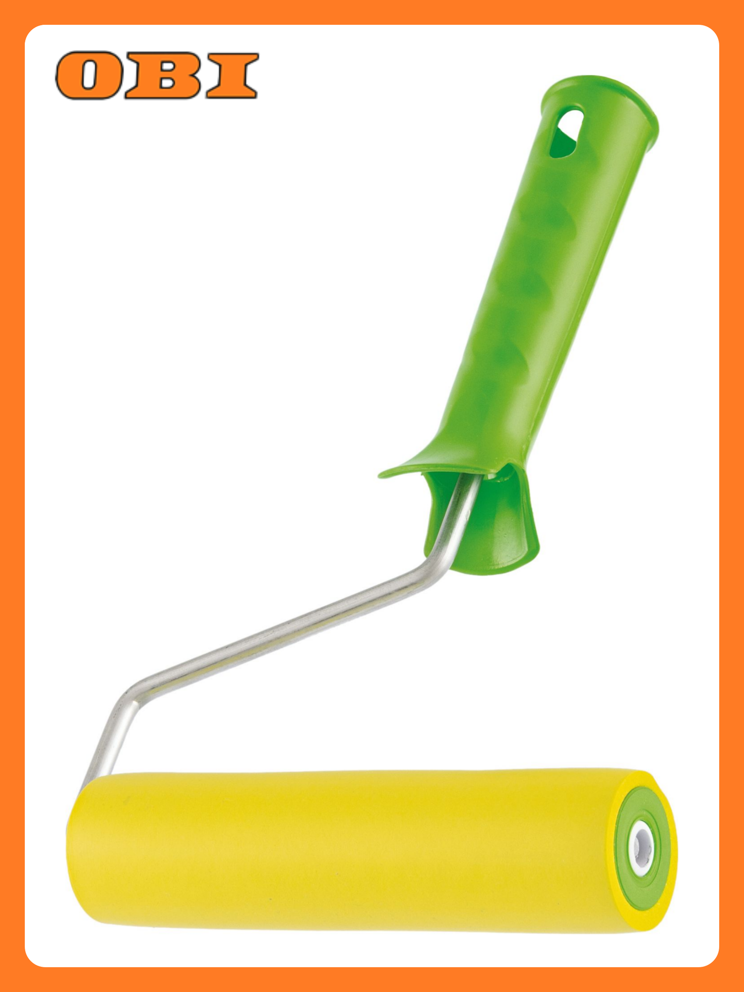 Валик прижимной резиновый с ручкой 150 мм D ручки 6 мм Сибртех