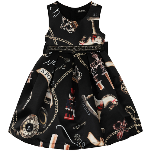 Платье Gulliver Baby, размер 74, черный