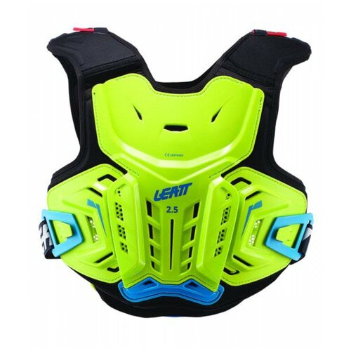 фото Leatt защита панцирь подростковый leatt chest protector 2.5 junior lime/blue