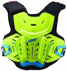 LEATT Защита панцирь подростковый Leatt Chest Protector 2.5 Junior Lime/Blue