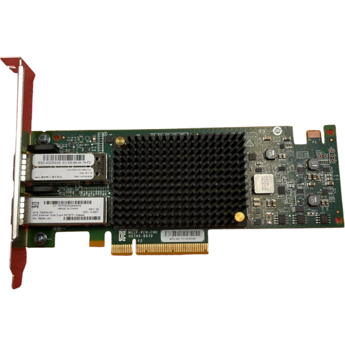 Адаптер HP 557SFP+ Dual 10Gb Ethernet (PN: 788995-B21, 788991-001, 792834-001), New Box кабель hpe j9283d