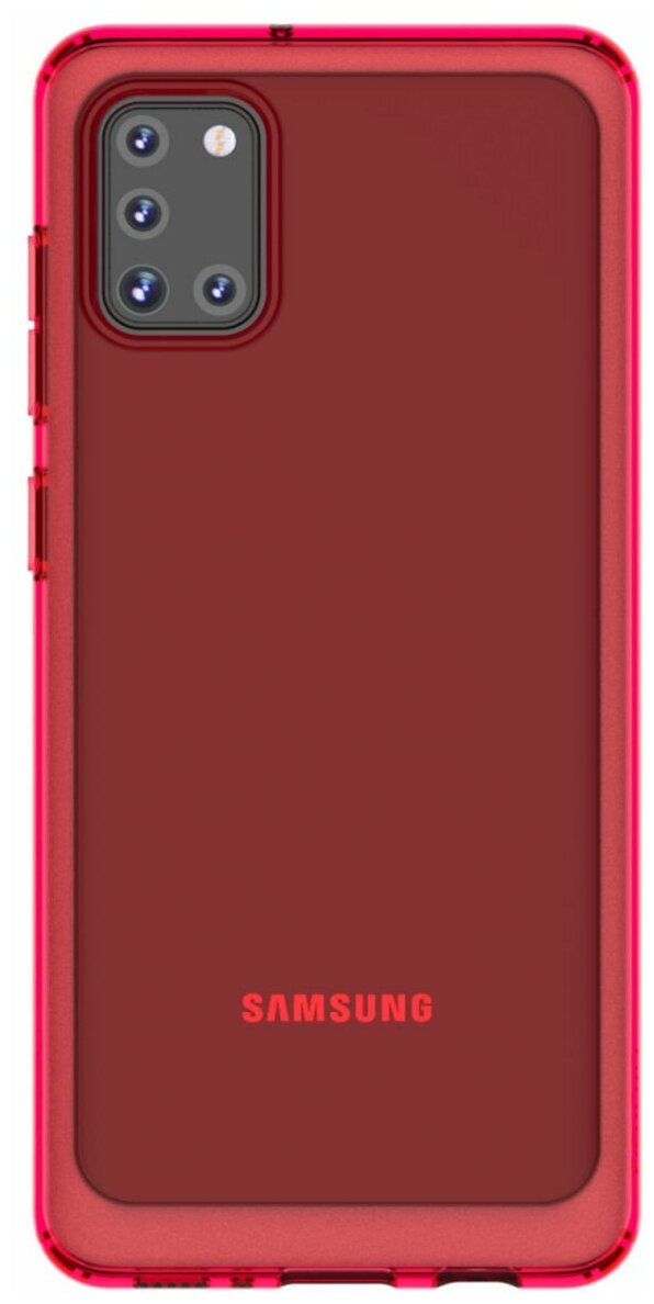 Чехол (клип-кейс) Samsung Galaxy M31 araree M cover красный (GP-FPM315KDARR)