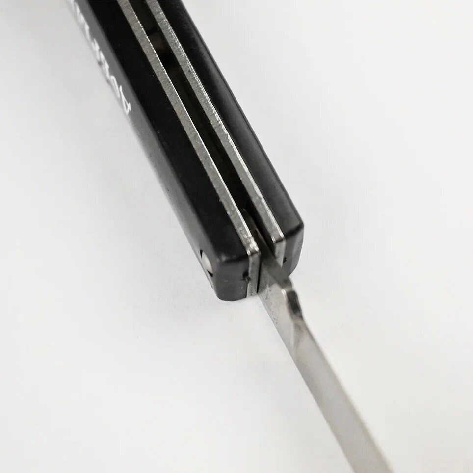 Нож окулировочный Добрыня ручка пластик, лезвие нержавеющая сталь 66 мм / Складной нож садовый прививочный - фотография № 7