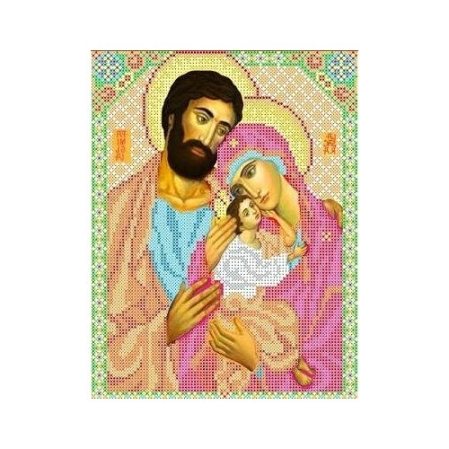 Святое Семейство Рисунок на ткани 19х25 Каролинка ткби 4042 19х25 Каролинка ткби 4042