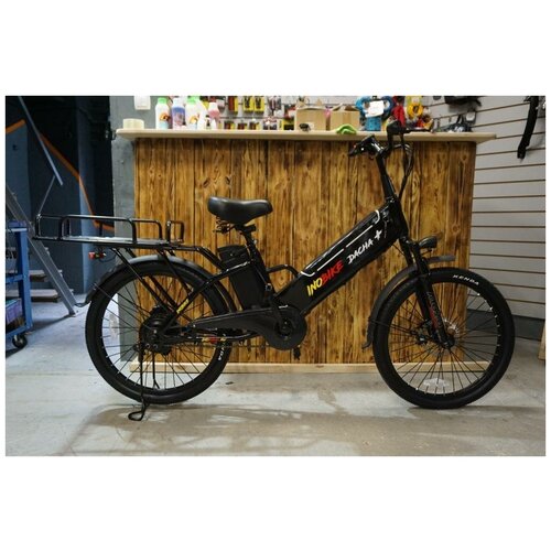 фото Электро велосипед ino bike dacha (2021) черный