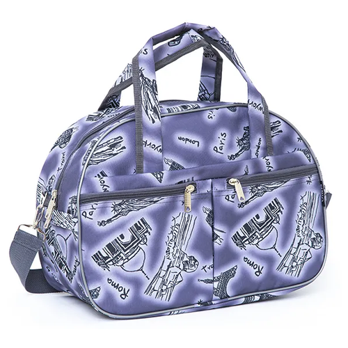 Бьюти-кейс дорожный Viro, Черно-Серый