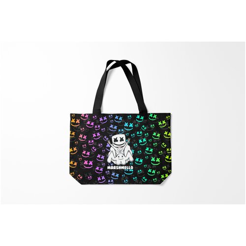 фото Сумка-шоппер / 46х35 см / разная музыка / marshmello burnettie