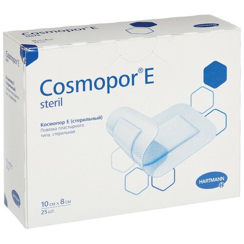 Повязка Cosmopor E на рану самоклеящаяся стерильная 8 х 10см №1