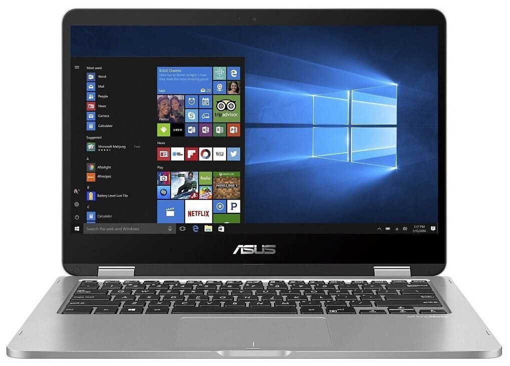 Asus VivoBook Flip Tp401ma-ec418t 90NB0IV1-M11140 Intel Celeron N4020 11GHz4096Mb128Gb SSDIntel