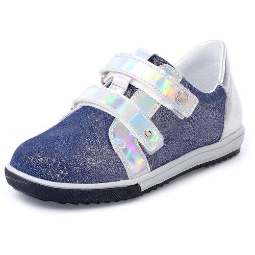 П/ботинки для девочек ELEGAMI 6-614412003,Темно-синий,Размер 30