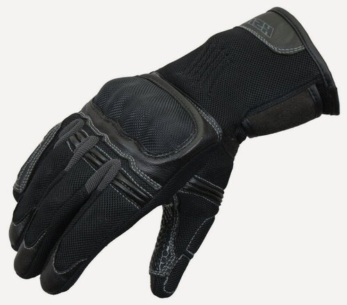 Изображение товара RUSH Перчатки EASY текстиль, цвет Черный, Размер S