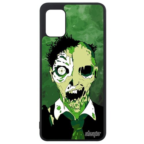 фото Защитный чехол на смартфон // galaxy a31 // "зомби" стиль дизайн, utaupia, зеленый