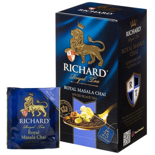 Чай Richard Royal Masala Chai черн., 25 пак , 2 шт.