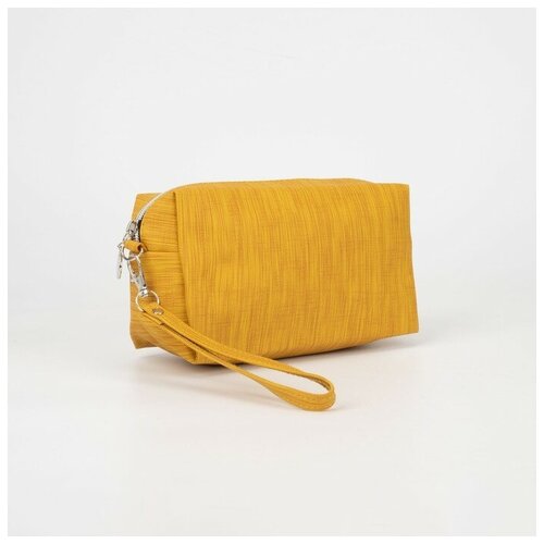 фото Косметичка на молнии, цвет жёлтый нет бренда