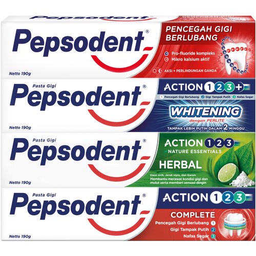 Pepsodent Зубная паста микс 4 штуки