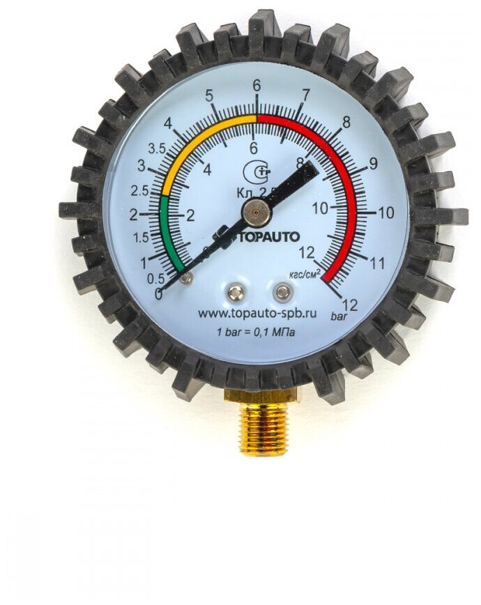 фото Манометр для пистолета накачки TopAuto 14410