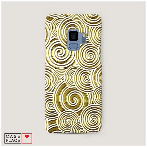 фото Чехол пластиковый samsung galaxy s9 абстракция 12 case place
