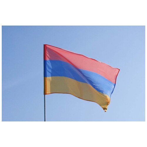 флаг армении 70х105 см Флаг Армении 70х105 см