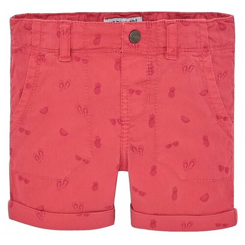 фото Шорты mayoral, размер 86, коралловый